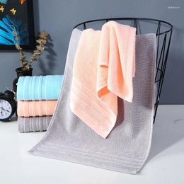 Towel Face Bath Absorbent Thickened Towels Embroidered Geometry Washcloth Men Women Daily Bathroom Accessories