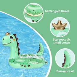 Swimbobo New Style Child Inflatable Dinosaur Cute Swimming Seat Boat Floating Kid Water Toy Baby Swim Rings Pool Float Summer