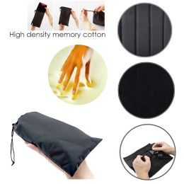 Foot Rest Leg Hanging Hammock with Storage Bag Foam Comfortable Household Office Train Feet Swing Carry Accessory