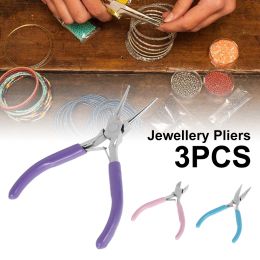 3Pcs Mini Jewellery Beading Pliers Non-slip Pliers Jewellery Accessories Repair Making Tools DIY Craft Supplies for DIY Lovers