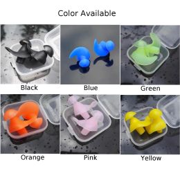 Beginner Ear Plugs Diving 1 Pair Adult Protector Silicone+PC Solid Color Swimming Water Sports High Quality New