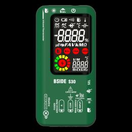 BSIDE S30 1Set Multimeter Infrared Temperature Measurement Tester Intelligent Green Screen Dual Mode Power Supply Large Screens