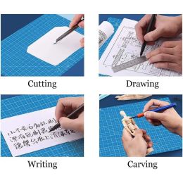 1Pc A4 A5 PVC Cutting Mat Double-side Workbench Pad Cutting Board Patchwork Sewing Manual DIY Engraving Pad Leather Craft Tool