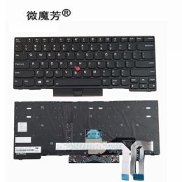 Keyboards Backlit English keyboard for Lenovo Thinkpad E480 E485 L480 L380 T490 E490 E495 L490 T495 yoga L390 T480S P43S 01YP360 US