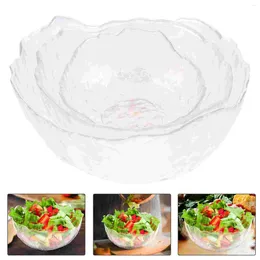 Bowls Headset Large Serving Bowl Entertaining Salad Big Glass Deep Small Parties