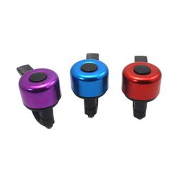 Bicycle Portable Aluminium Alloy Bell Waterproof Various Styles Colours Bike Bell Loudly Sound Practical Durable Bike Accessories