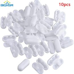 10pcs/lot White Roller Blinds Pull Cord Connector Curtain Chain Connector For Vertical Blinds Joiners Spare Tool Replacement