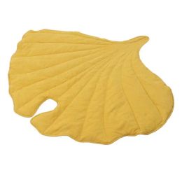 Leaf Shaped Rug Baby Play Mat Soft Comfortable for Home