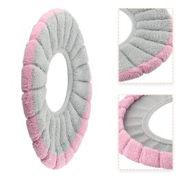 Bathroom Warmer Toilet Washable Soft Pad Seat Closestool Cover Most Toilet Seats With Different Sizes, Round Or Square