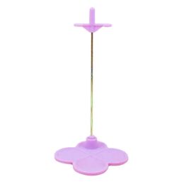 Miniature Doll Holder Stand for Play House Mini Dolls Role Play DIY Blyth Doll Toy Accessory Girls Party Supply 11Colors