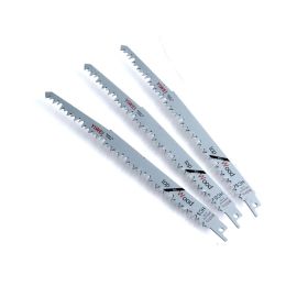 5x Reciprocating Saw Blades For Fast Cutting Straight Cutting Woodworking Sabre Saw Blades Jigsaw Blades S1531L Hand Tools