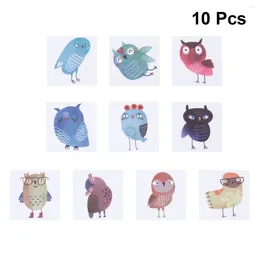 Bath Mats 10 Pcs Cartoon Stickers Wallpaper Bathtub Decor Bahtub Decals Animal Child Home Kids