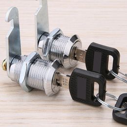 Classic Security Lock Metal Cylinder Cabinet Locker Cam Lock With Keys Security Mailbox Lock Drawer 16mm/20MM/25MM/30MM