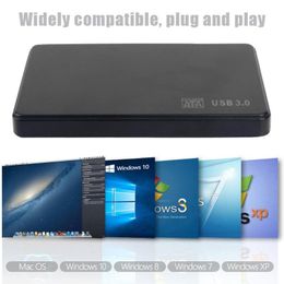 2.5 Inch HDD SSD Case USB 3.0 to SATA Hard Disk Box 5Gbps Box Hard Drive Enclosure for Notebook Desktop PC With USB 3.0 Cable