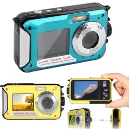 Accessories Underwater Digital Camera 1080p Hd 2.4mp Waterproof Camera Shockproof for Swimming Underwater Recording Action Cam Cameras