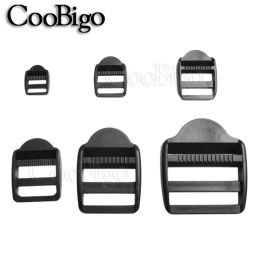 5pcs Plastic Backpacks Strap Buckle Tri-Glide Adjuster Ladder Lock Slider Release Buckles for Backpack Straps Webbing Dog Collar