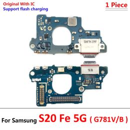 For Samsung S20 Fe 4G 5G G780 G780F G781 G781B USB Charging Port Micro Dock Connector Board Main Flex Cable