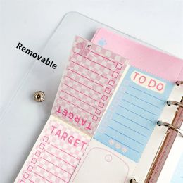 A6 Cute Weekly Planner Spiral Inside Planner To-do Note Pad Diary Memo Stationery