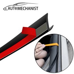 Car Window Seal Weatherstrip Waterproof Strip For Car Door Glass Window Gap Filler Rubber Seal Strip Auto Seals Noise Insulation