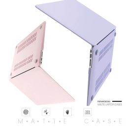 Cases Cream Matte Laptop Case For Macbook Air 13 Pro 14 13.3 15 16 Inch A2681 M2 A2485 M1 A2179 A2337 A2338 A2442 Pouce Touch Bar Skin