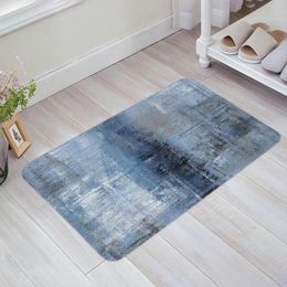 Carpets Farmhouse Oil Painting Texture Abstract Art Home Doormat Decoration Flannel Living Room Carpet Kitchen Rugs Bedroom Floor Mat