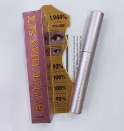 T00 Faced Better Than Sex Mascara For Mink Eye Lashes Long lasting sexe Eye Make Up maquillage Kit1668190