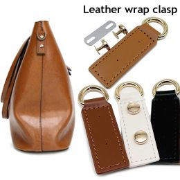 1PC Thickened PU Leather Hand Bag Backpack Purse Strap Belt D Buckle With Screw Replacement Sewing DIY Bag Metal Lock Accessory