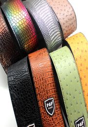 Widen PU Leather Straps for Acoustic Electric Guitars bass Lizard Crocodile Ostrich Skin Adjustable Guitar Strap6153942