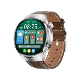 Huaqiangbei New Gt4pro Smart Watch Bluetooth Call Heart Rate Blood Sugar Temperature Alipay Lingdong Island NFC