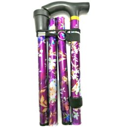 Walking Canes for Women Men Walking Stick ,Adjustable Heights - Self Standing Folding Cane,Portable Collapsible Cane 28ED