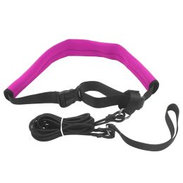 2.0M Pool Swim Training Leash Swim Training Belt Swim Resistance Tether Elastic Rope Swimming Training Equipment