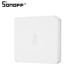 1-10 Sonoff ZigBee SNZB-02 Temperatur And Humidity Sensor Control By SONOFF ZBBridge Work With eWeLink App Smart Home Automation