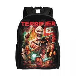 Backpack Horror Movie Terrifier Travel Men Women School Computer Bookbag Halloween Clown College Student Daypack Bags