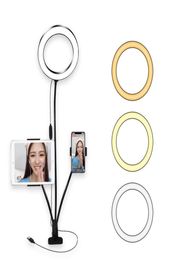 8inch Ring Light Desktop kit with Tablet Phone Holder for Makeup YouTube Video Live Stream Beauty Selfie Lighting Lamp for iPad7204840