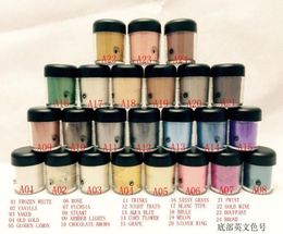NEW 75g pigment Eyeshadow Mineralize Eye shadow With English Colors Name 24 colors 12pcslotrandom send color4183500