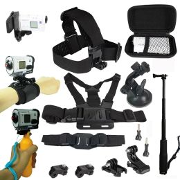 Cameras Accessories Kit for Sony Action Camera FDR x3000 HdrAS15 AS20 AS30v AS300 AS50 AS200v HDRAz1Gopro 8 7 6 Sports Camera Holder