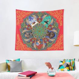 Tapestries My Beautiful Dark Twisted Fantasy Mandala Tapestry Wall Hanging Wallpaper Aesthetic Home Decor
