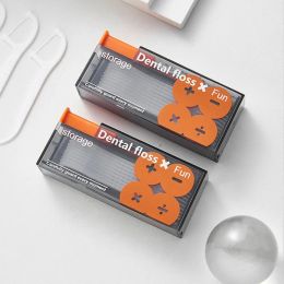 Floss Dispenser Automatic Dental Floss Storage Box Reusable Floss Toothpicks Container Portable Teeth Flosser Holder Tool