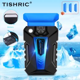 Pads TISHRIC Vacuum Laptop Cooler Cooling radiator USB Air Cooler Extracting Cooling Fan Notebook Cooler Support Laptop Accessories