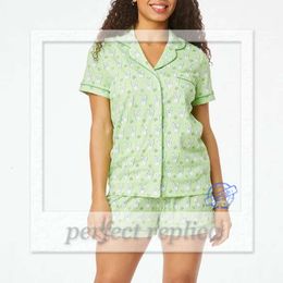 Roller Rabbit Designer Cute Roller Rabbit Pyjamas Set Y2k Monkey Prefabricated Printing 2-piece Pyjama Set Cropped Top Short Sleeve Shirts Pj Shorts Set Casua 385