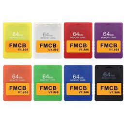 Memory Cards Hard Drivers v1966 McBoot 8MB16MB32MB64MB Memory Card Hard Disc Boot Programme Card Compatible with PS2 FMCB Ve1212193