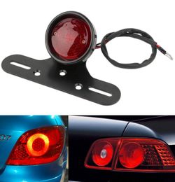 Motorcycle Licence plate rear light metal 12V taillights for ATV Cafe Racer6400654