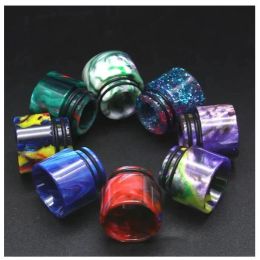 TFV12 prince TFV8 810 Drip Tip Epoxy Resin Drip Tips for smok TFV8 big baby and 510 Mouthpiece for aspire cleito all ZZ