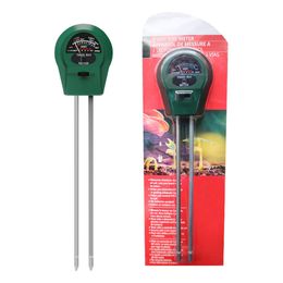 1~8PCS In 1 Digital PH Test Garden Soil Moisture Meter LCD Monitor Thermometer Temperature with Backlight for Gardening Plants