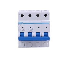 CHINT DC Circuit Breaker NB1-63DC 1P 2P 4P DC500V 6KA C1A 2A 3A 4A 5A 6A 10A 16A 20A 25A 32A 40A 50A 63A Mini DC Circuit Breaker