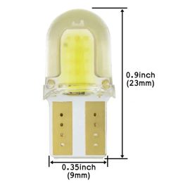 T10 194 168 W5W LED CANBUS Bright White Light Car Interior Reading Lamp License Light Lights Universal Silica Wedge Bulbs