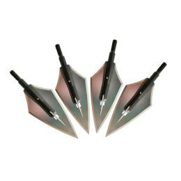 6/12/18/24Pcs Archery Broadheads 160Grain 4 Blades Arrowheads Hunting Aluminum Alloy for Target Shooting Arrow Point