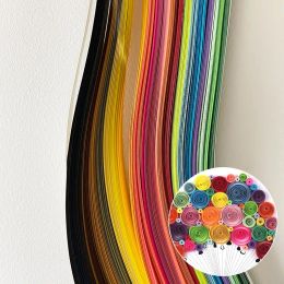 260Pcs/Lot 39Cm Mixed Quilling sets Colour Paper Stripes Stickers for Kids Children's Strips Diy Artwork Crafts Handmade Supplies