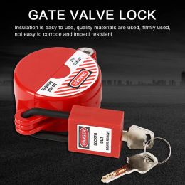 1-2.5 Inch Master Lock Rotating Gate Valve Lockout Tank Gas Bottle Ball Valve Safety Locks CYLINDER Tank Lockout