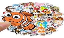 103050PCS Kawaii Animal Cartoon Stickers Car Motorcycle Luggage Guitar Skateboard Waterproof Classic Toy Kid Decal Stickers Car8740782